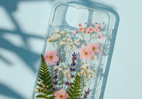 Мастер-класс Чехол с сухоцветами из эпоксидной смолы в Москве