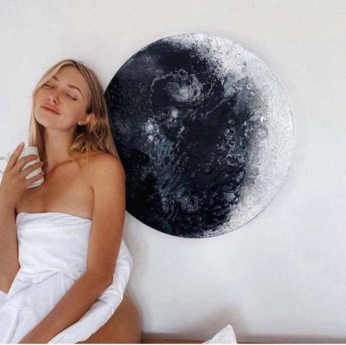 Мастер-класс Картина Луна в Москве