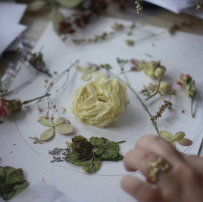 Мастер-класс Эпоксидный поднос - цветочное лето в мини-размере в Москве