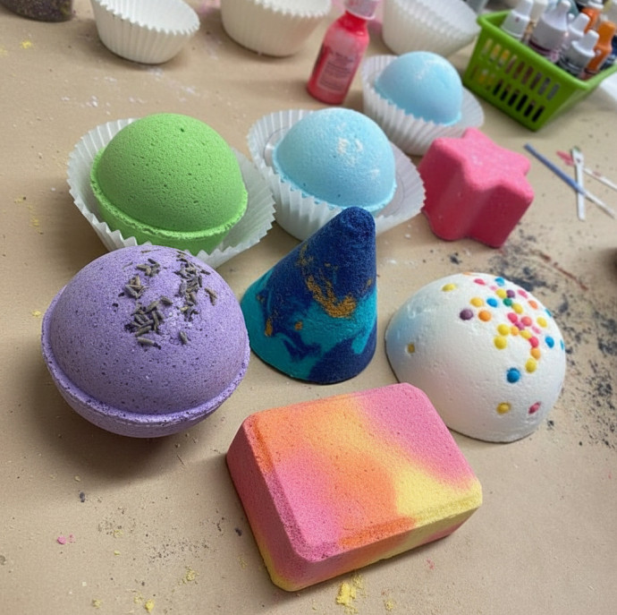 Мастер-класс Бомбочки для ванны в Москве