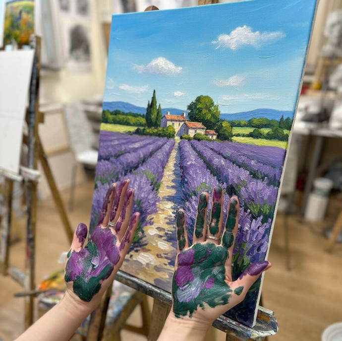 Мастер-класс Интерьерная живопись в Москве