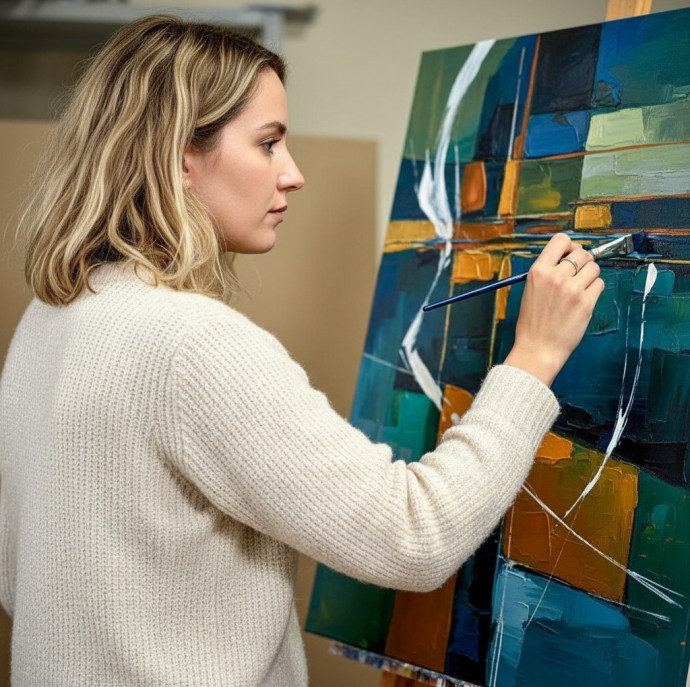 Мастер-класс Интерьерная живопись в Москве