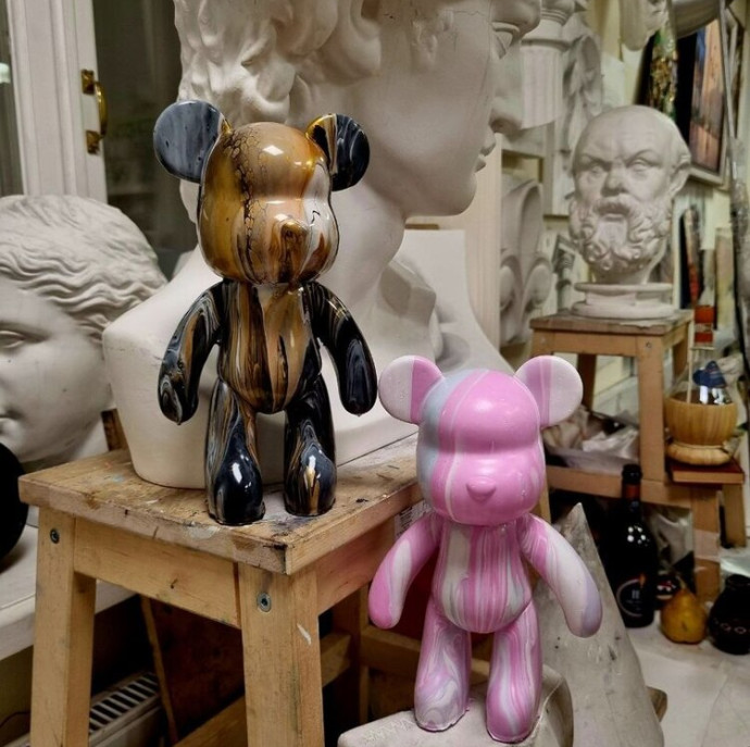 Мастер-класс Мишка Bear Brick Art в Москве