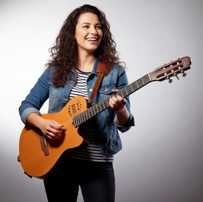 Абонемент на 4 урока игры на гитаре с основателем школы в Москве