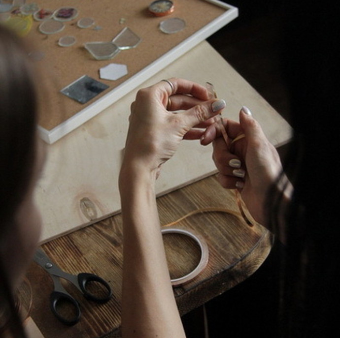 Мастер-класс Витражное украшение в Москве