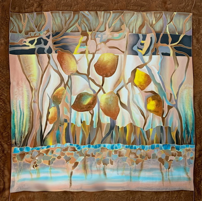 Групповой мастер-класс по батику в Москве