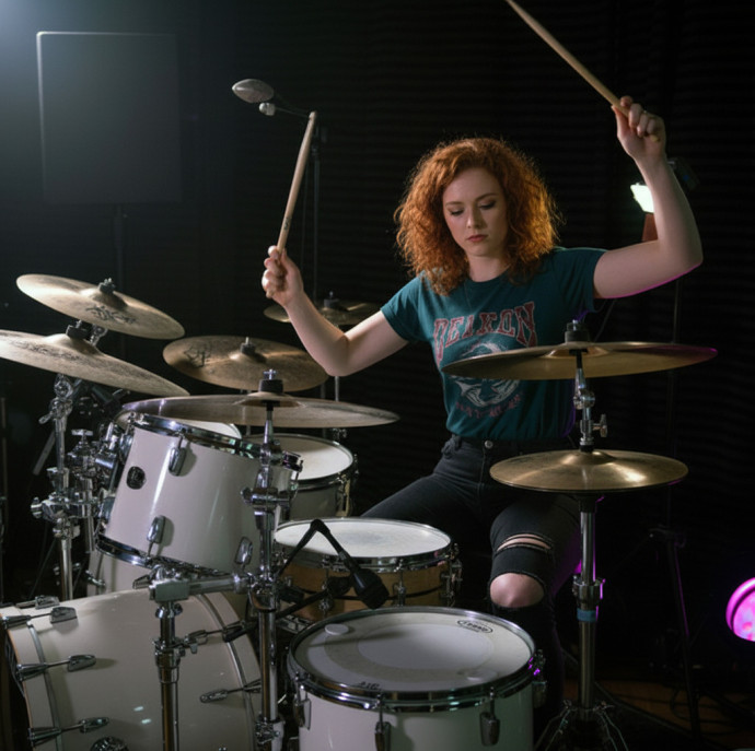 Курс игры на барабанах в Москве