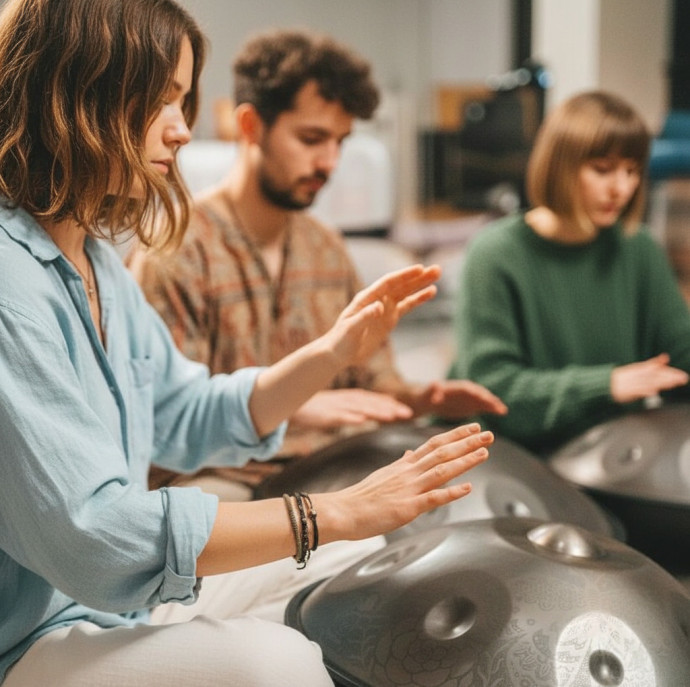 Мастер-класс игры на Ханге для двоих в Москве