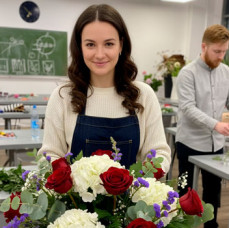 Обучающий курс Основы Европейской цветочной аранжировке в Москве