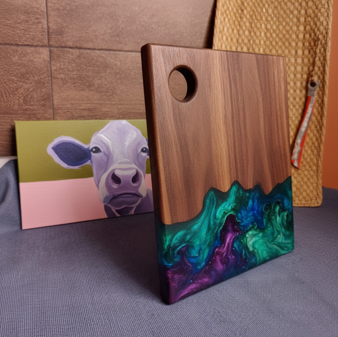 Мастер-класс в столярной мастерской Сервировочная доска в Москве