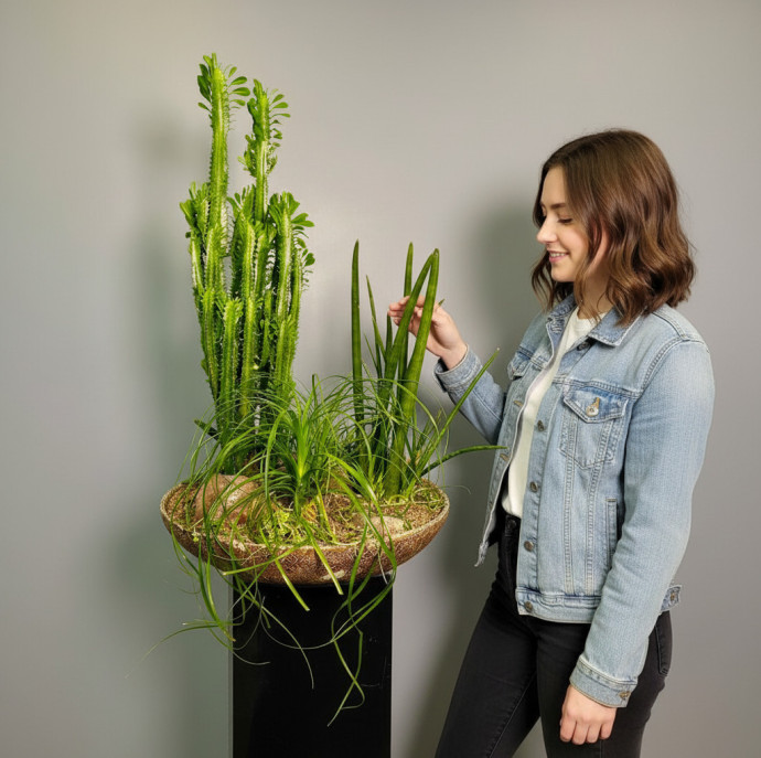 Мастер-класс Фитодизайн помещений в Москве