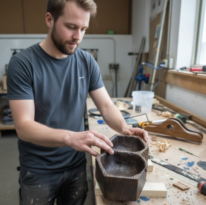 Мастер-класс в столярной мастерской Скульптурная резьба в Москве