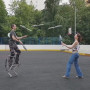 Жонглирование мячами и булавами в Москве