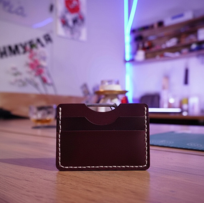 Мастер-класс по кожевничеству Картхолдер в Москве