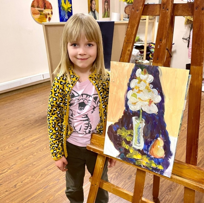 Занятия в художественной студии в Москве