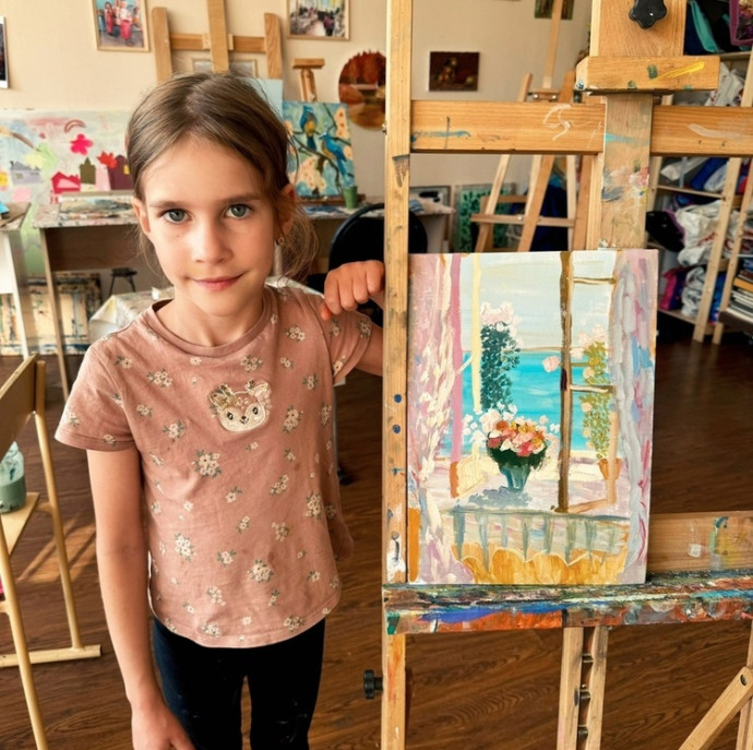 Занятия в художественной студии в Москве