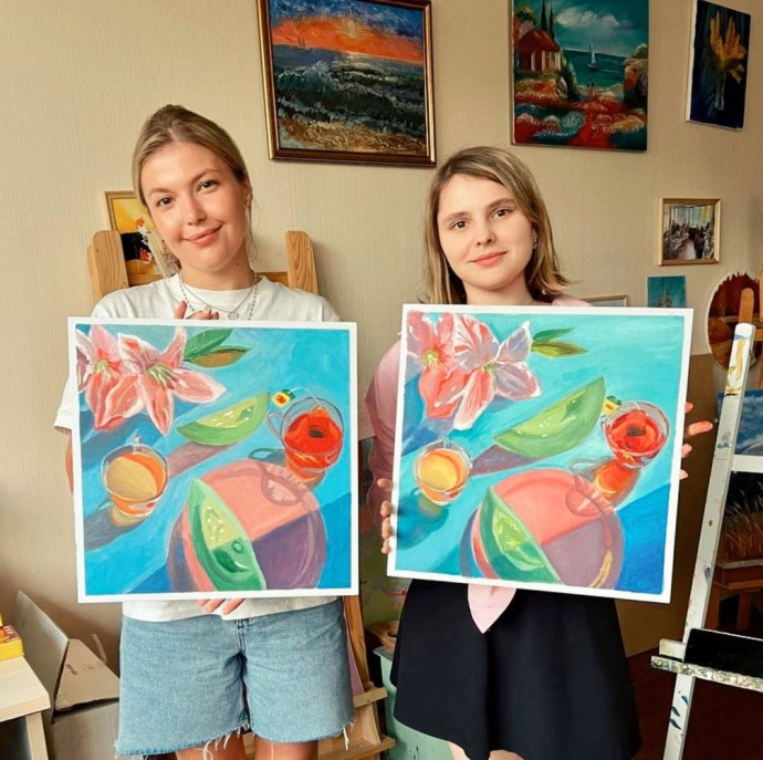 Занятия в художественной студии в Москве