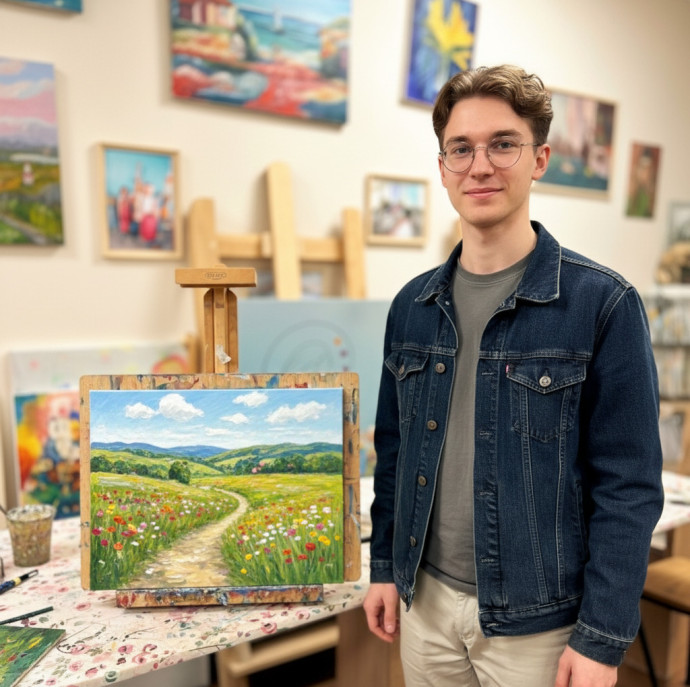 Занятия в художественной студии в Москве