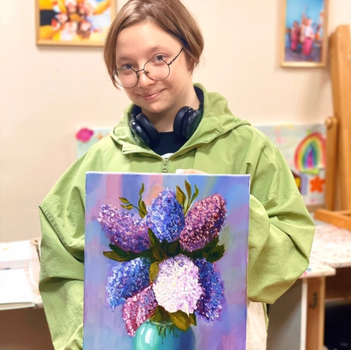 Занятия в художественной студии в Москве