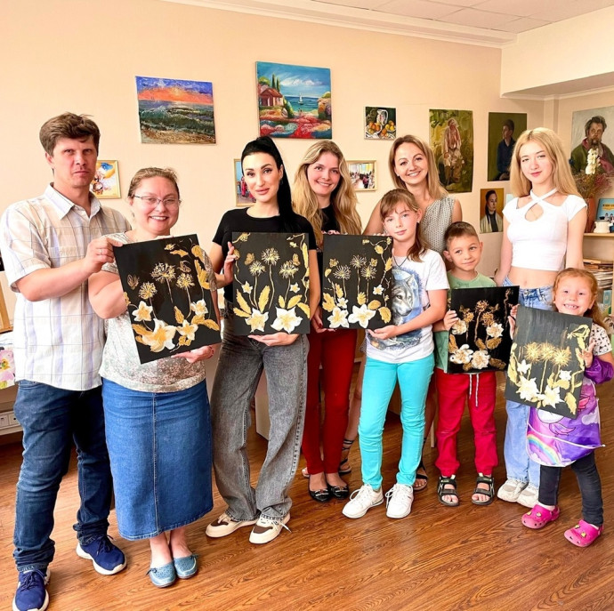 Занятия в художественной студии в Москве