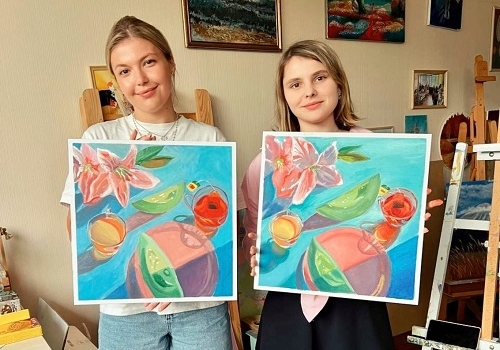 Занятия в художественной студии в Москве