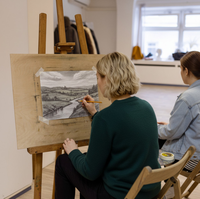 Курс обучения рисованию Для начинающих в Москве