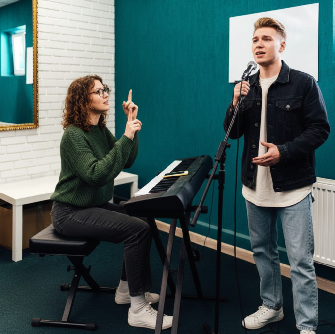 Занятие вокалом для взрослых в Москве