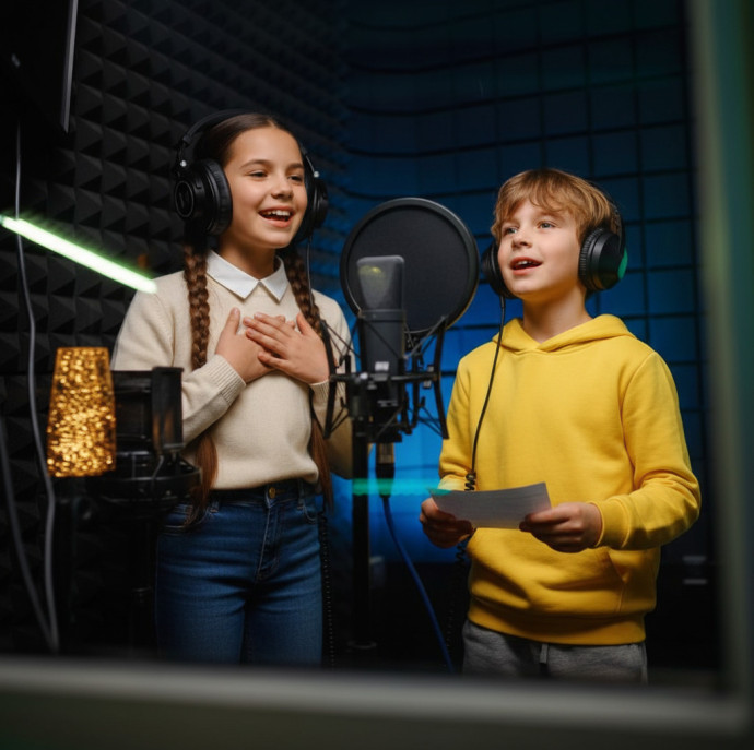 Занятия вокалом для детей в Москве