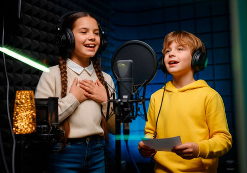 Занятия вокалом для детей в Москве