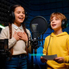 Занятия вокалом для детей в Москве