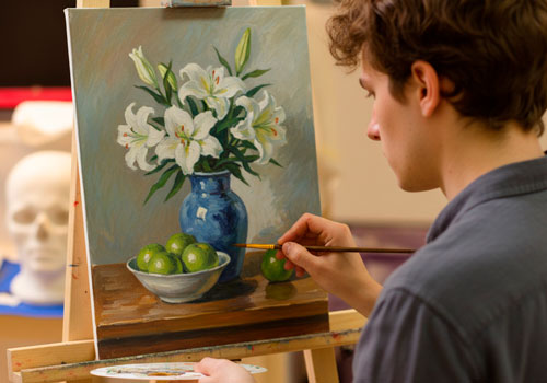Курс обучения рисованию Живопись маслом с нуля в Москве