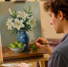 Курс обучения рисованию Живопись маслом с нуля в Москве