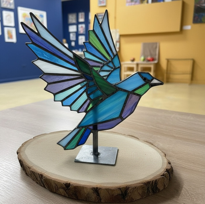 Мастер-класс Витраж Тиффани моя идея в Москве