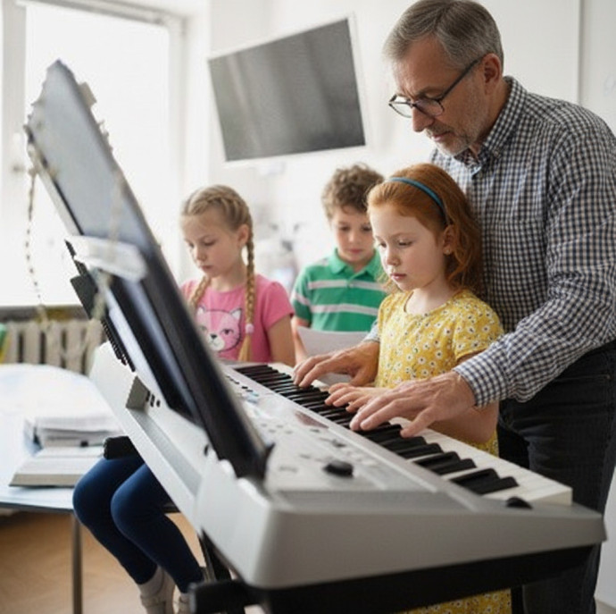 Индивидуальные занятия по игре на фортепиано для детей в Москве