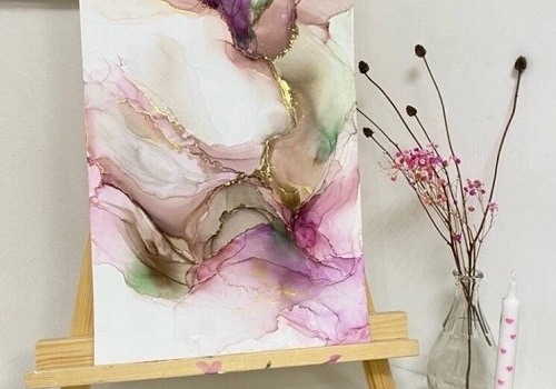 Мастер-класс по алкогольным чернилам в Москве