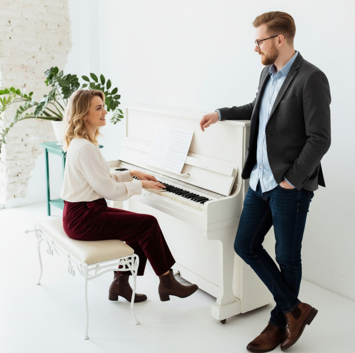 Индивидуальные занятия по игре на фортепиано для взрослых в Москве
