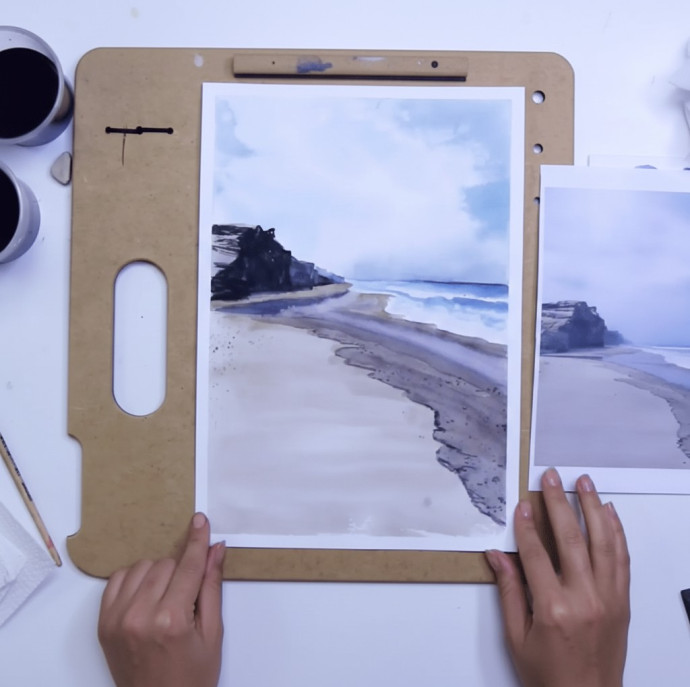 Онлайн курс Основы акварели для начинающих в Москве