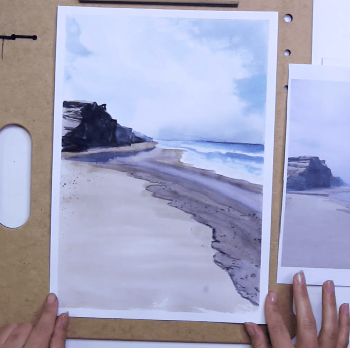 Онлайн курс Основы акварели для начинающих в Москве