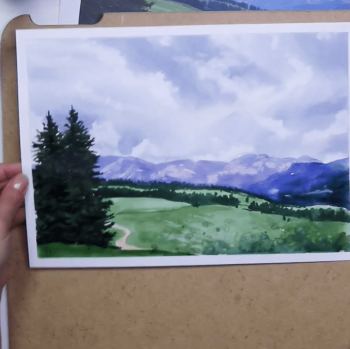 Онлайн курс Основы акварели для начинающих в Москве