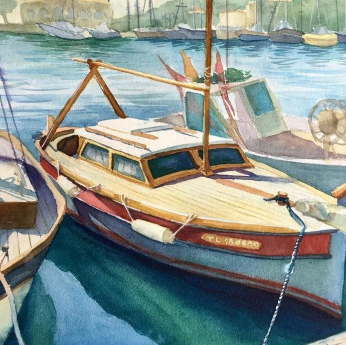 Онлайн курс Акварель Отработка базовых навыков в Москве