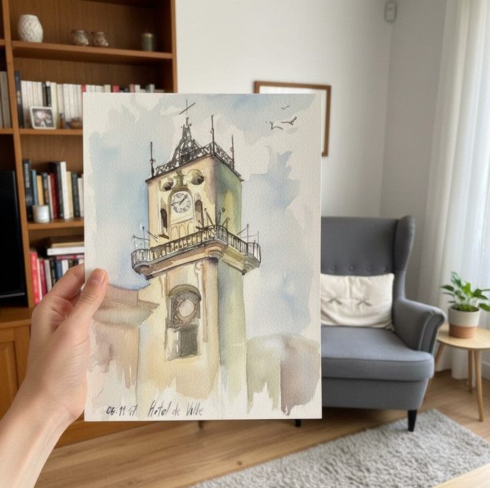 Онлайн курс Акварель Отработка базовых навыков в Москве