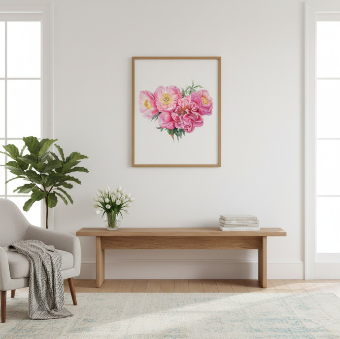 Онлайн курс Цветы акварелью в Москве