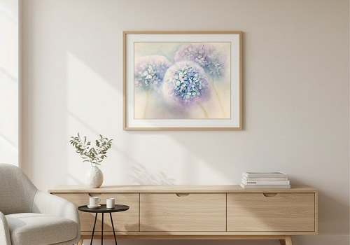 Онлайн курс Цветы акварелью в Москве