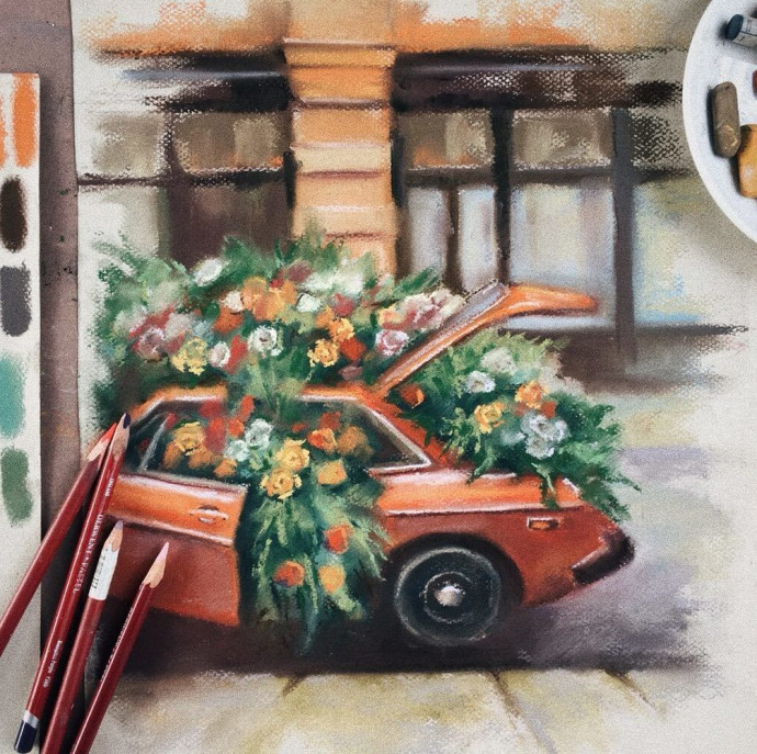 Онлайн курс Основы сухой пастели в Москве