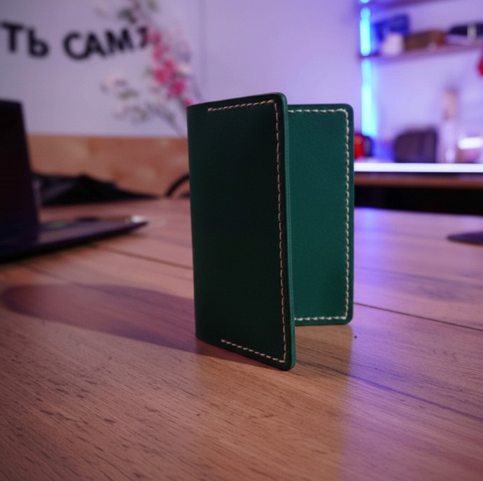Мастер-класс по кожевничеству Обложка на паспорт в Москве