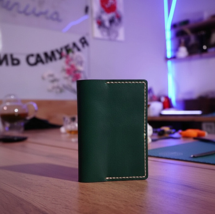 Мастер-класс по кожевничеству Обложка на паспорт в Москве