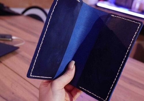 Мастер-класс по кожевничеству Обложка на паспорт в Москве