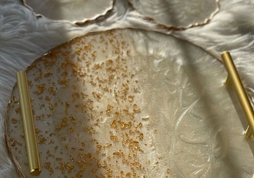 Мастер-класс Новогодние предметы интерьера с эпоксидной смолой в Москве