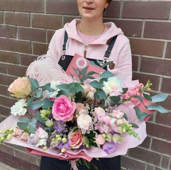 Мастер-класс Букет из срезанных цветов в Москве