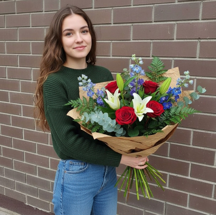 Мастер-класс Букет из срезанных цветов в Москве